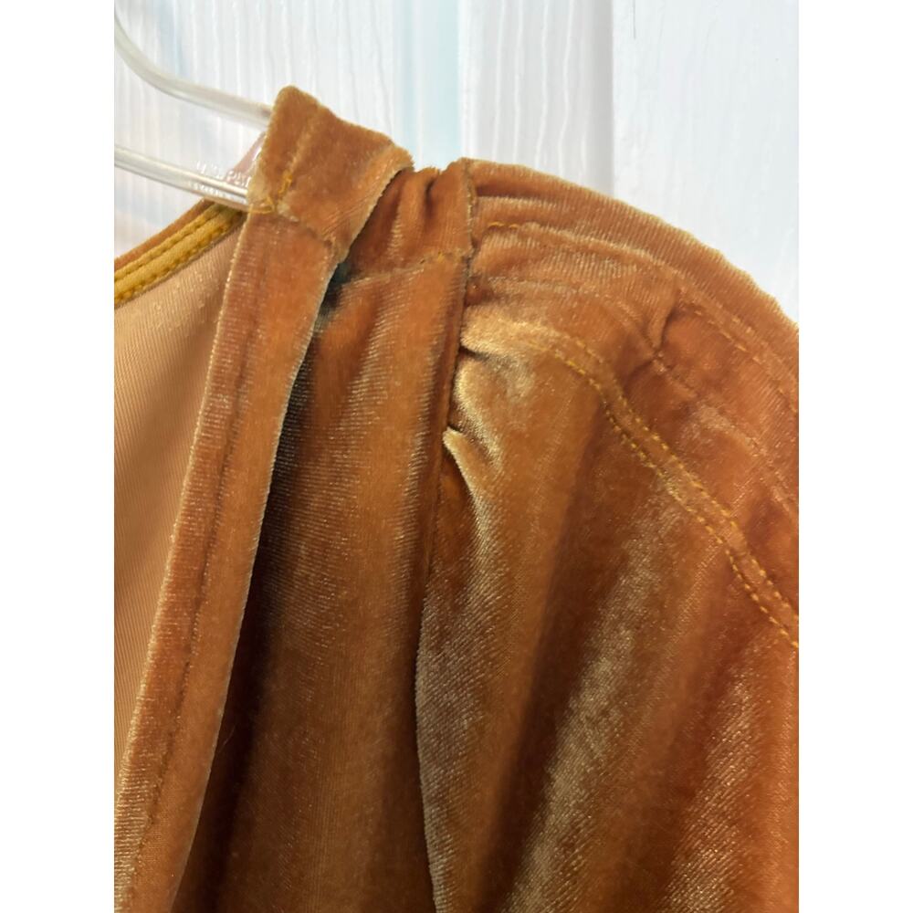 Forever21 Velvet Wrap Dress - Picture 3 of 7